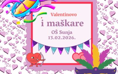 MASKENBAL – VALENTINOVO u školi